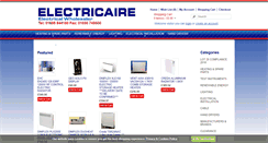 Desktop Screenshot of electricairespares.co.uk